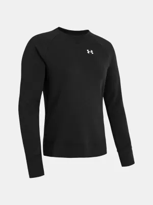 Dámska mikina UNDER ARMOUR RIVAL TERRY CREW 1360959-001 ČIERNA