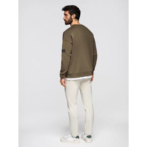  Pánske tepláky OMBRE OM-PABS-0304 CREAM 