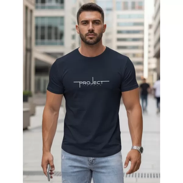  Pánske tričko DSTREET NX5127R-NY TMAVO MODRÁ 