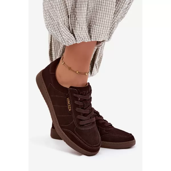  Dámske tenisky VINCEZA 79635 CHOCOLATE 