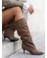 Dámske topánky DSTREET ZY1455 KHAKI