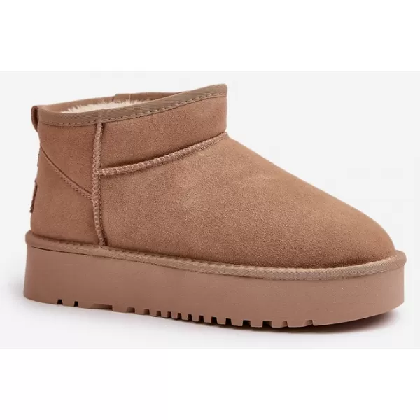  Dámske snehule BOTO NN604 KHAKI 