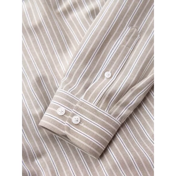  Pánska košeľa OMBRE K703 BEIGE 