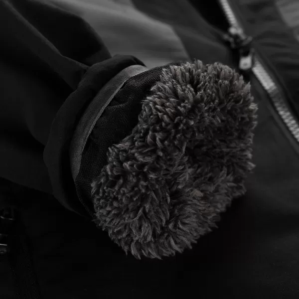  Detská bunda ALPINE PRO TEMUNO BLACK 