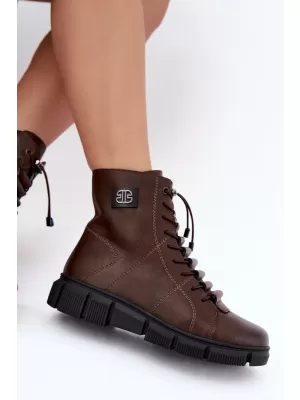Dámske topánky BOTO 26BT17-609 COFFEE