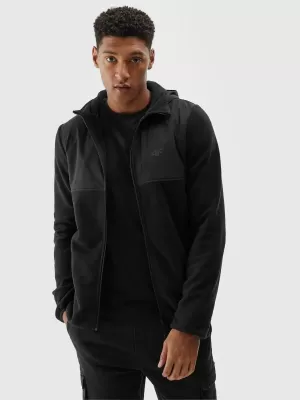 Pánska mikina 4F WMM00TSWSM1768 DEEP BLACK