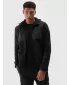 Pánska mikina 4F WMM00TSWSM1768 DEEP BLACK
