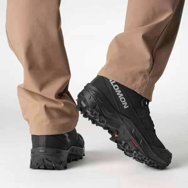  Pánske topánky SALOMON CROSSTRAK WATERPROOF L47570200 BLACK/BLACK/ASPHALT 