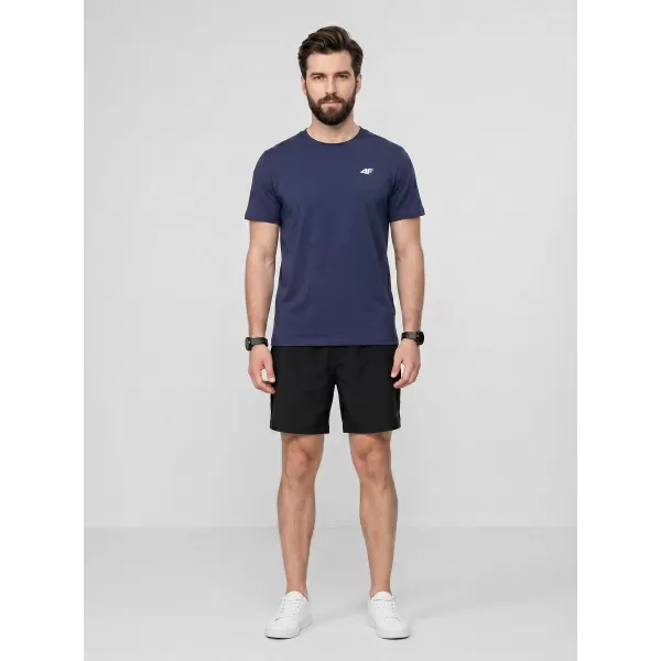  Pánske funkčné tričko 4F WAW25TFTSM1526 DENIM 