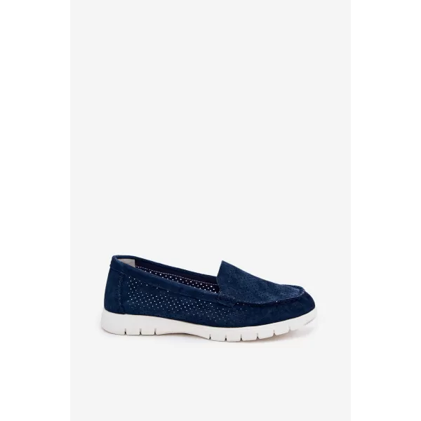  Dámske mokasíny VINCEZA 95360 BLUE 