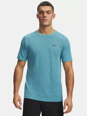 Pánske tričko UNDER ARMOUR VANISH SEAMLESS NOVELTY SS 6010603-425 MODRÁ