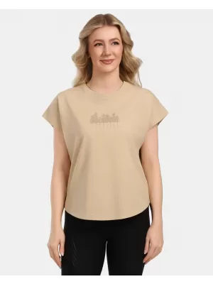 Dámske tričko KILPI NELLIM-W 1L0351KI BÉŽOVÁ