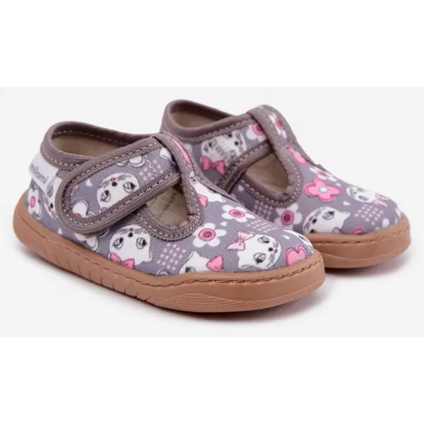  Detské papuče MILAMI BF1/BR-12 GREY 