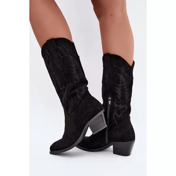  Dámske čižmy BOTO 2559A-1 BLACK 