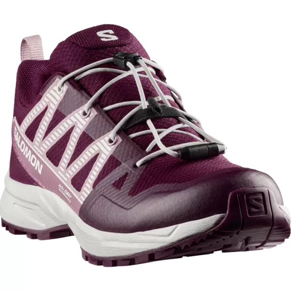  Detské topánky SALOMON OUTSCAPE WATERPROOF L49212600 WINTER BLOOM/DAWN PINK/WHITE 