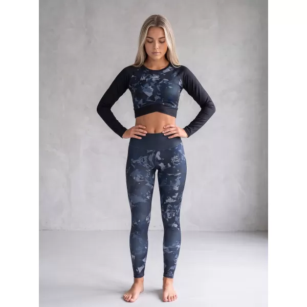  Dámske legíny premium (nové veľkosti) ALTISPORT VOJ/ALW110LEG05 ČIERNA 