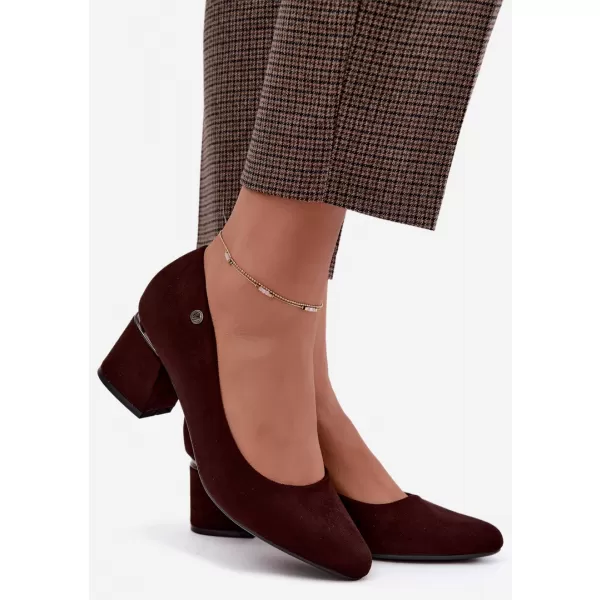 Dámske lodičky VINCEZA 62322 BROWN 