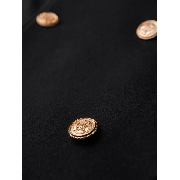  Pánsky kabát OMBRE OM-COWC-0156 BLACK 