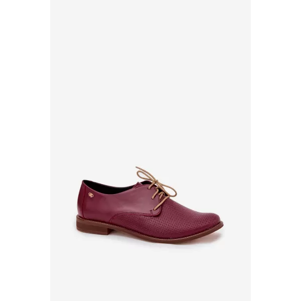  Dámske poltopánky ZAZOO 4238/CHIARETTO/M RED 