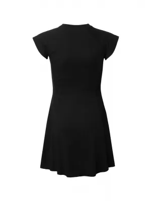 Dievčenské šaty URBAN CLASSICS UCK6201-00007 BLACK
