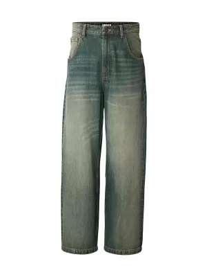 Pánske nohavice URBAN CLASSICS TB8055 MID BLUE DIRTY WASHED
