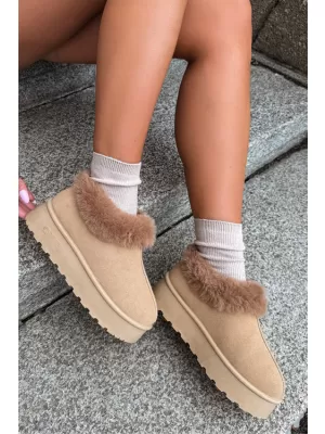 Dámske topánky BIG STAR SHOES UU274202 BEIGE