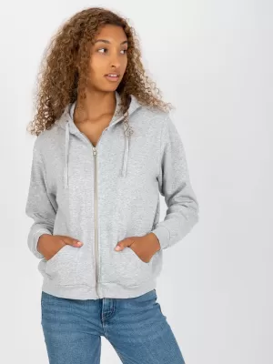 Dámska mikina BASIC FEEL GOOD B-002.68 GRAY