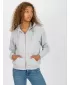 Dámska mikina BASIC FEEL GOOD B-002.68 GRAY