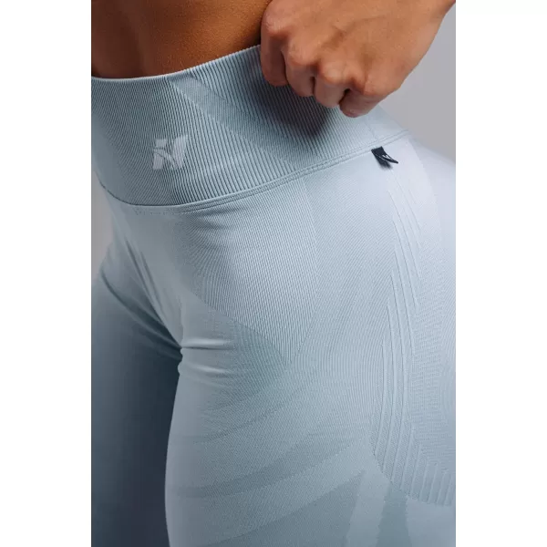  High-waist extra push-up legíny NEBBIA PRIMAL 850 LIGHT BLUE 