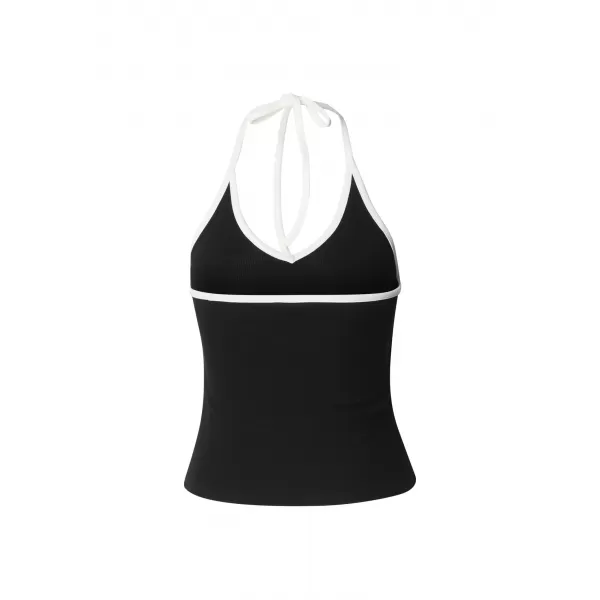  Dámsky top URBAN CLASSICS TB8352-00007 BLACK 