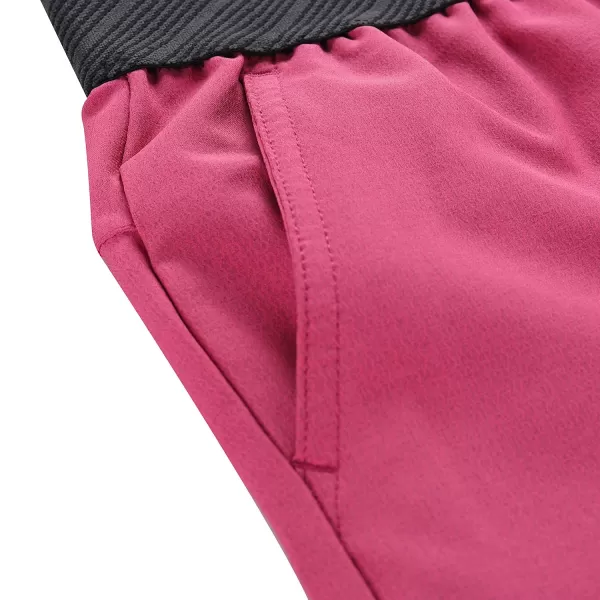  Detské kraťasy ALPINE PRO ZAMBO 3 FUCHSIA RED 