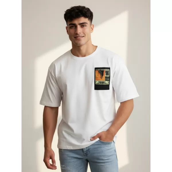  Pánske tričko DSTREET RX5301 BIELA 