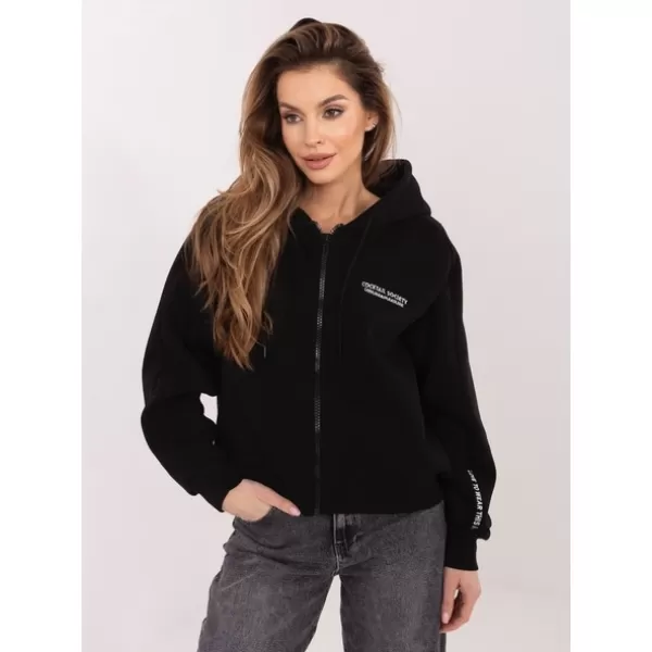  Dámska mikina SUBLEVEL D10600BI02863A3 BLACK 