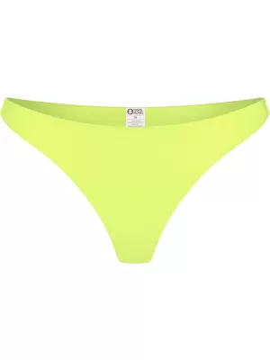 Dámske bikiny - spodný diel NORDBLANC GLITZ NBSSS8240 ŽIARIVO ŽLTÁ