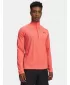 Pánske tričko UNDER ARMOUR TECH TEXTURED 1/2 ZIP 1382797-690 ČERVENÁ