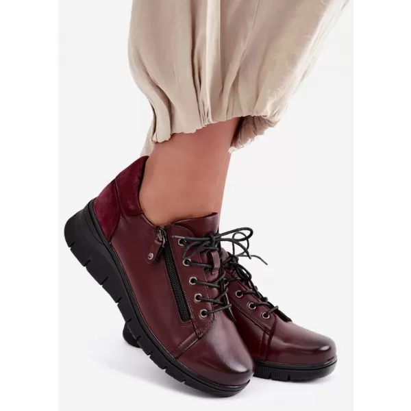  Dámske poltopánky VINCEZA 39964 LEATHER 
