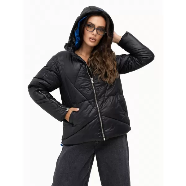  Dámska bunda SUBLEVEL D50048X44517A2 BLACK 