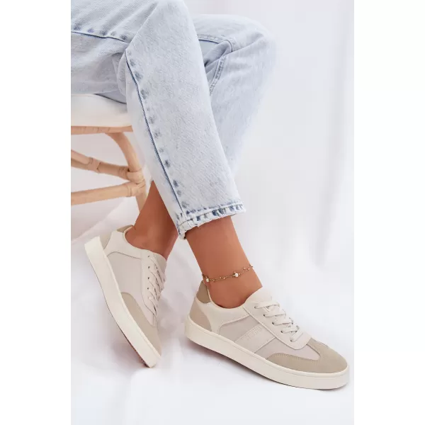  Dámske tenisky BIG STAR SHOES TT274768 BEIGE 