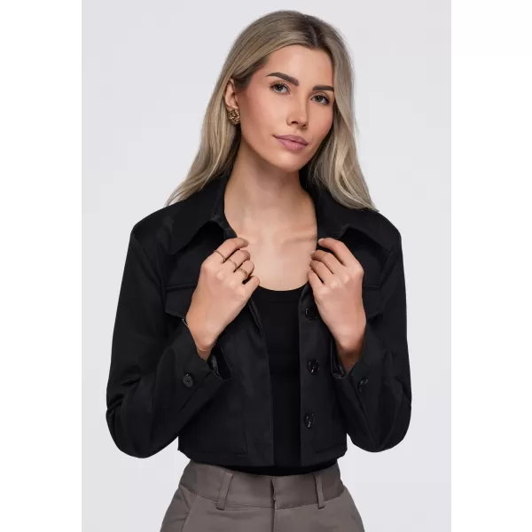  Dámske sako OMBRE OW-BL-E0007 BLACK 