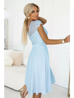 Dámske šaty NUMOCO 381-8 BLANKYTNE MODRÁ