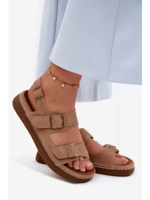 Dámske sandále VINCEZA 79620 BROWN