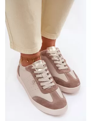 Dámske tenisky S.BARSKI LR61-7091 BEIGE