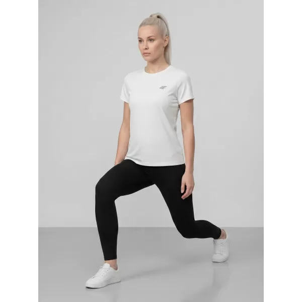  Dámske tričko 4F WMM00TTSHF3308 WHITE 