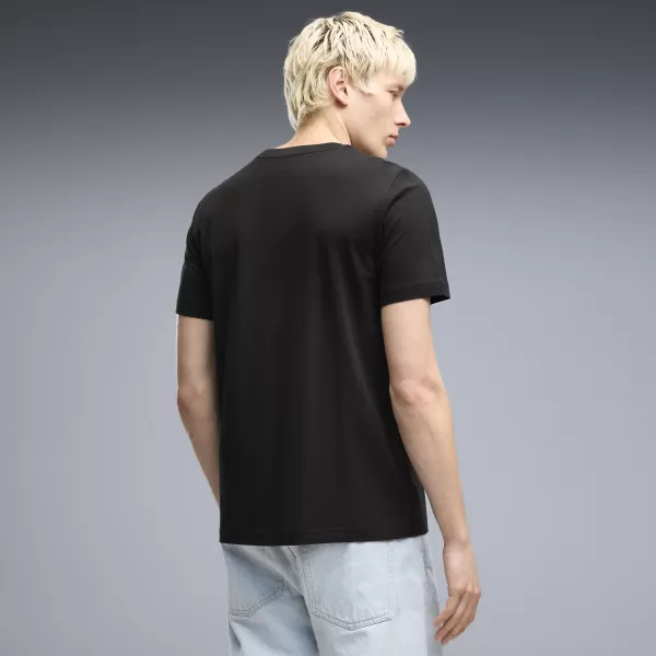  Pánske tričko PUMA GRAPHICS BOX TEE 69436601 PUMA BLACK 
