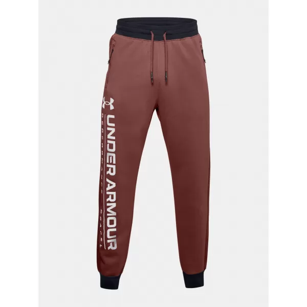  Pánske tepláky UNDER ARMOUR MEN'S UA RIVAL FLC AMP JGS 1357125-688 ČERVENÁ 