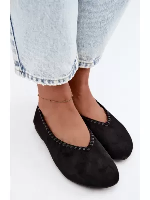 Dámske baleríny BOTO 9897 BLACK