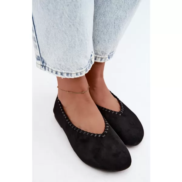  Dámske baleríny BOTO 9897 BLACK 