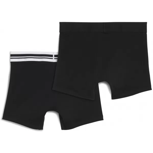  Pánske boxerky PUMA MEN EVERYDAY PLACED LOGO BOXER 2P 93847601 BLACK 
