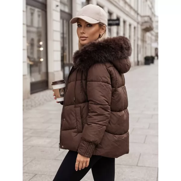  Dámska bunda DSTREET TY5894 HNEDÁ 