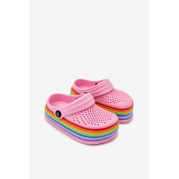  Detské šľapky BOTO D2016/D2015 PINK 